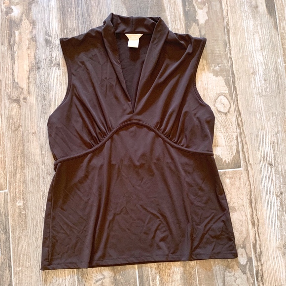 MICHAEL Michael Kors Tops - Brown Michael Kors Sleeveless Blouse